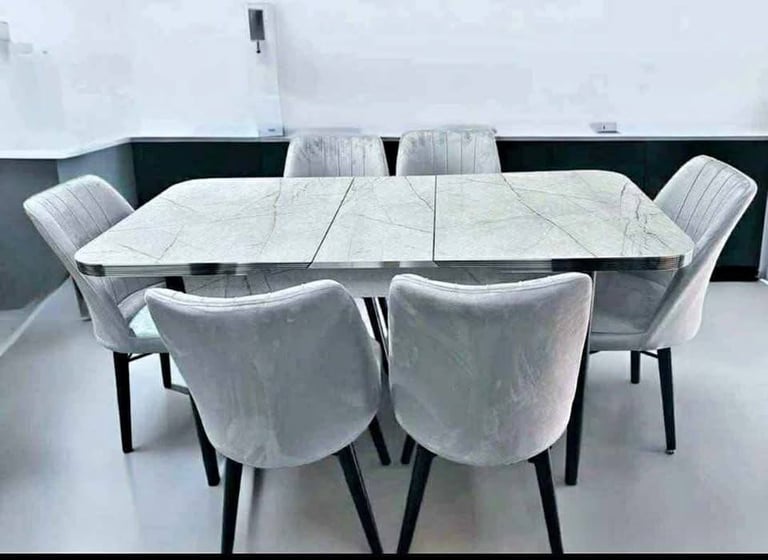image for Dining table with chairs.