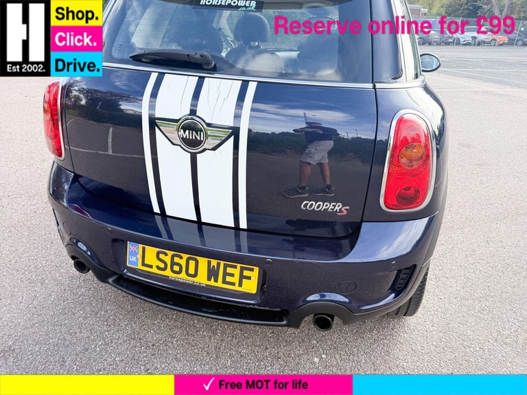 2010 MINI Countryman 1.6 Cooper S SUV 5dr Petrol Manual ALL4 Euro 5 (s/s) (184 ps) HATCHBACK Petr...