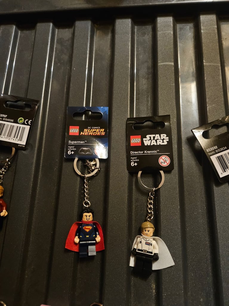 Lego keyrings