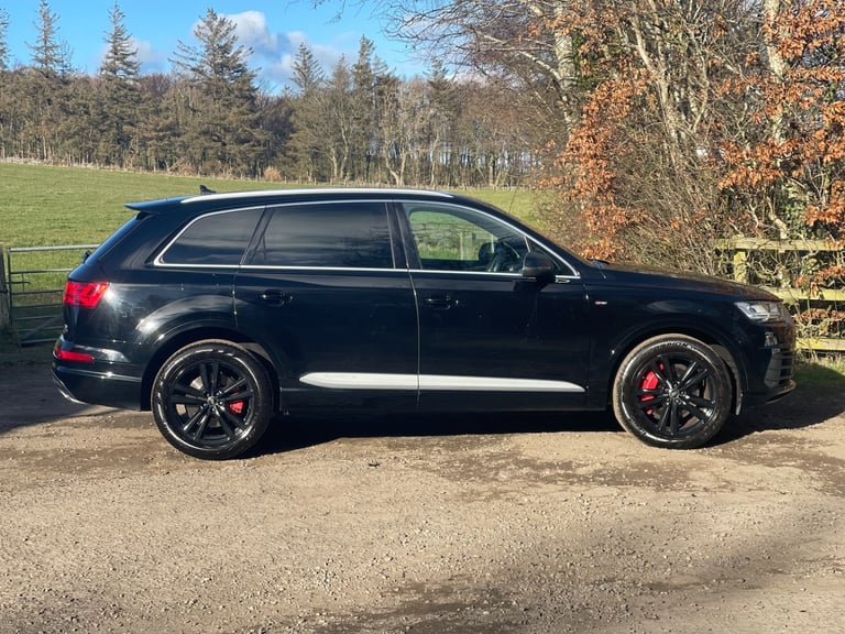 ULEZ COMPLIANT | 2017 AUDI Q7 S LINE V6 QUATTRO 7 SEATER SUV | 6 MONTHS WARRANTY