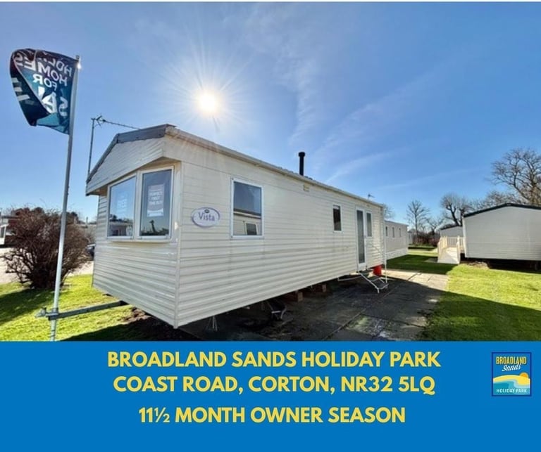 CHEAP STATIC CARAVAN FOR SALE ON BROADLAND SANDS HOLIDAY PARK