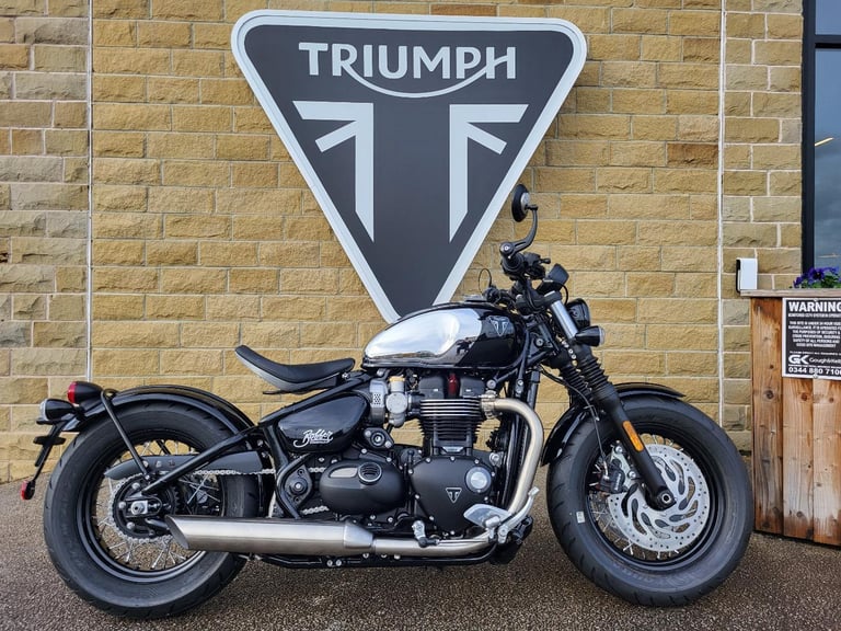 Triumph Bonneville Bobber Chrome Edition In Shipley West Yorkshire