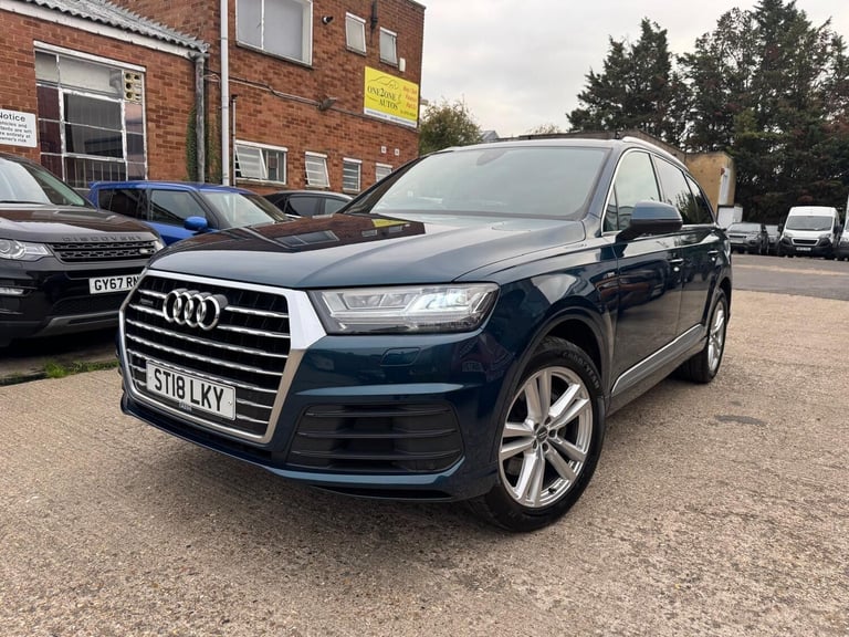 2018 Audi Q7 3.0 TDI V6 S line Tiptronic quattro Euro 6 (s/s) 5dr ESTATE Diesel Automatic