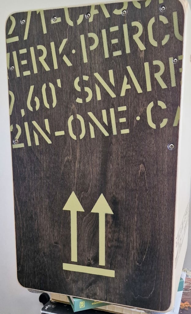 image for Schlagwerk &quot;2inOne&quot; Cajon CP404BLK - Black Edition