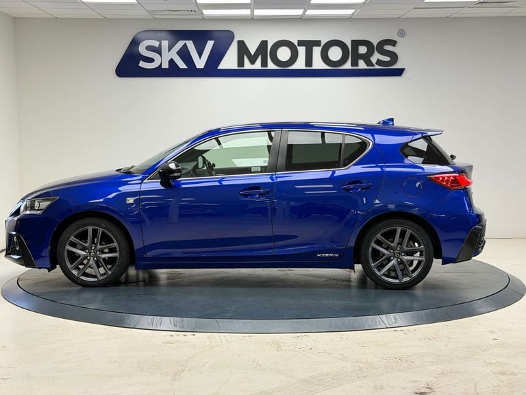 2018 Lexus CT 200h 1.8 F-Sport 5dr CVT HATCHBACK PETROL/ELECTRIC Automatic