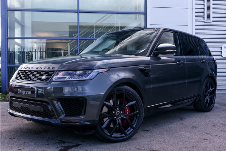 2022 Land Rover Range Rover Sport 3.0 P400 MHEV HSE BLACK PACK 22 SVR ALLOYS SUV 5dr Petrol Auto ...