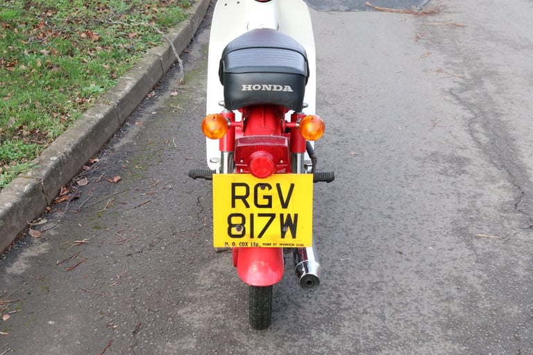 Honda C70 C 70 Cub 1981 UK Bike and just 2510 miles from new!!!!