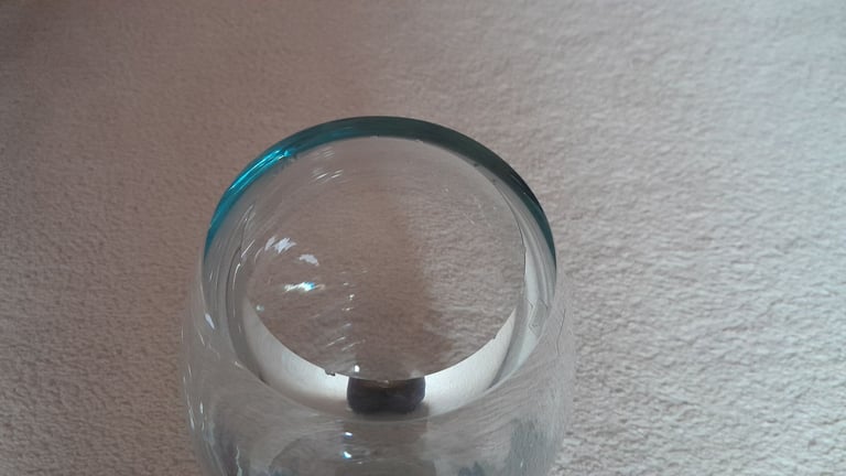 Krosno Poland Clear Glass Vase