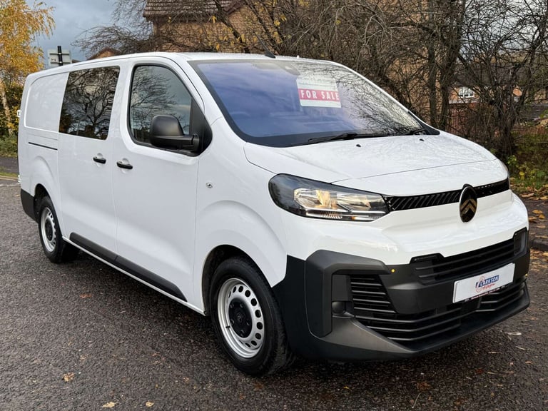 2024 Citroen Dispatch 2.0 Enterprise 6 Seat CrewVan Panel Van Diesel Manual