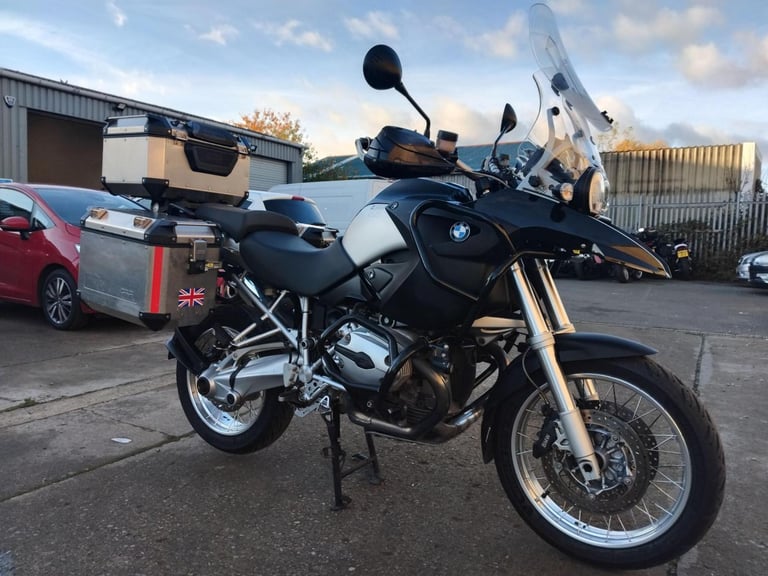 2007 07 BMW R 1200 GS AVENTURE TOURER R1200GS FULL LUGGAGE NEW MOT HPI CLEAR