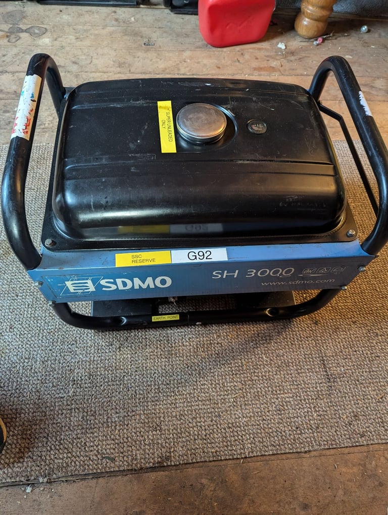 Sdmo sh300 Honda hx 200 generator 110v