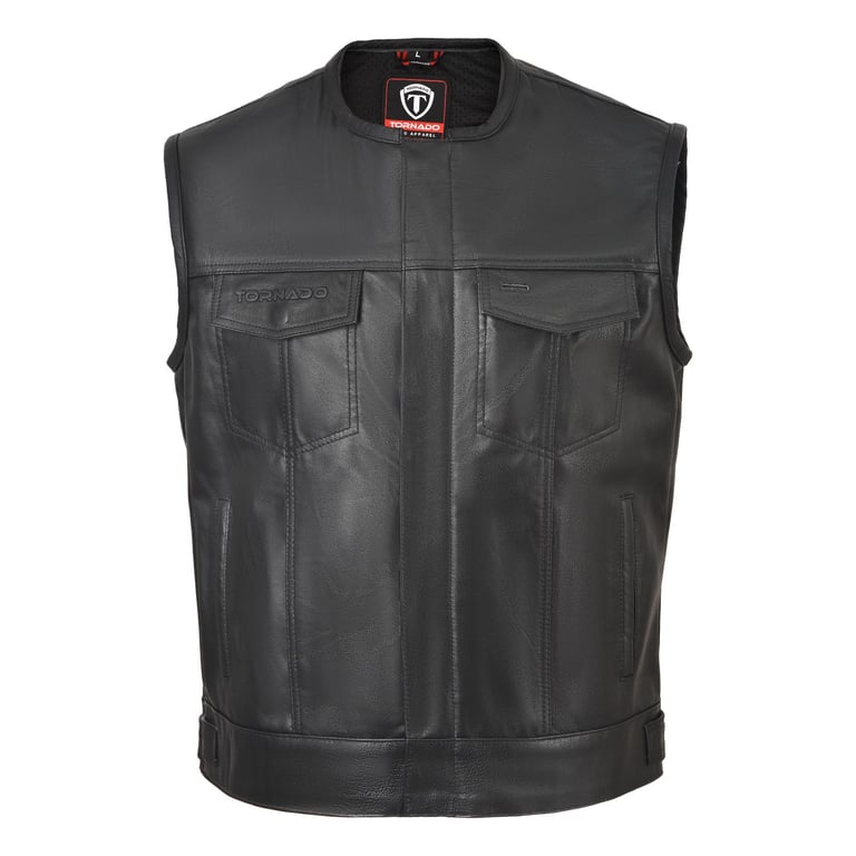leather waistcoat 