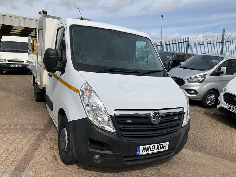 2019 Vauxhall Movano F3500 2.3 CDTI 130 BHP 6 SPEED MANUAL FWD DROPSIDE Dropside Diesel Manual