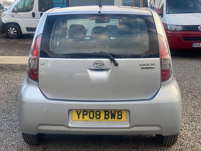 2008 Daihatsu Sirion 1.0 S 5dr Hatchback Petrol Manual
