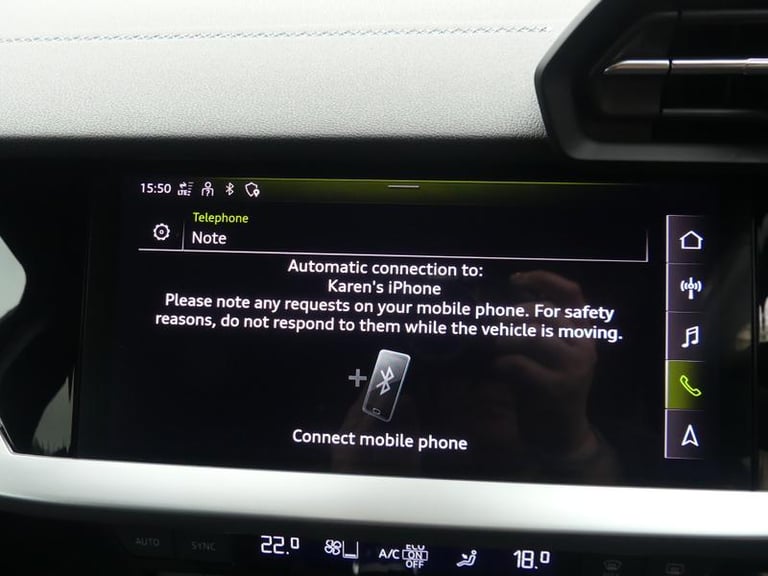 2020 Audi A3 1.5 TFSI 35 S line Saloon 4dr Petrol Manual Euro 6 (s/s) (150 ps) Manual Saloon Petr...