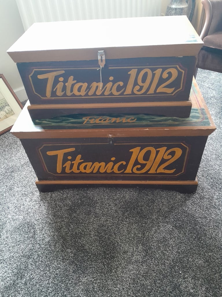 Titanic storage boxes