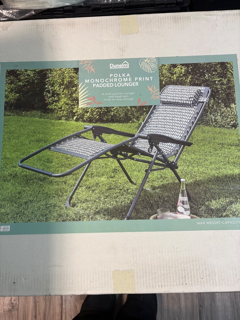 image for Sun lounger new in box