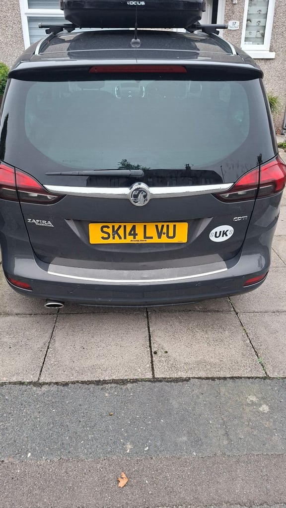 Vauxhall, ZAFIRA, MPV, 2014, Manual, 1956cc(IT DOESEN'T START)