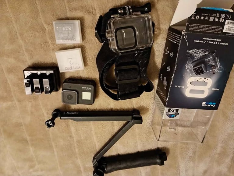 Gopro Hero 8 with accessories