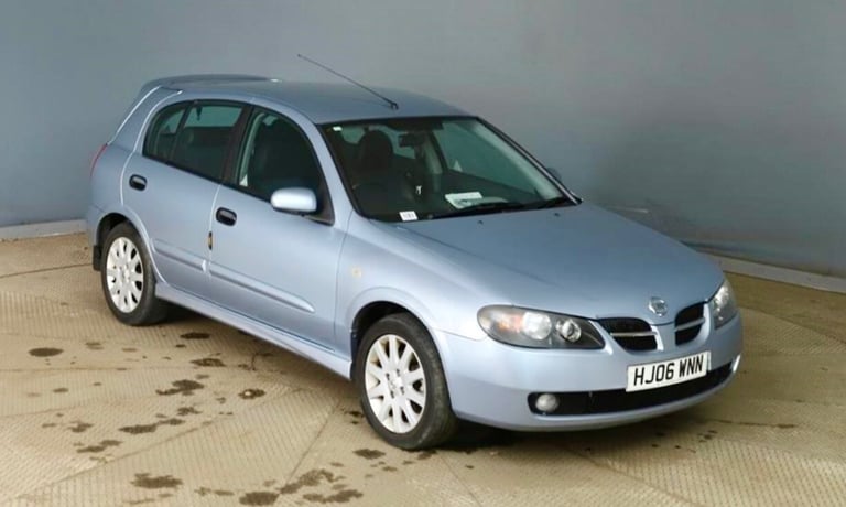 2006 Nissan Almera 1.5 SX 5dr, Nav, leather, great history, lovely condition, px HATCHBACK Petrol...