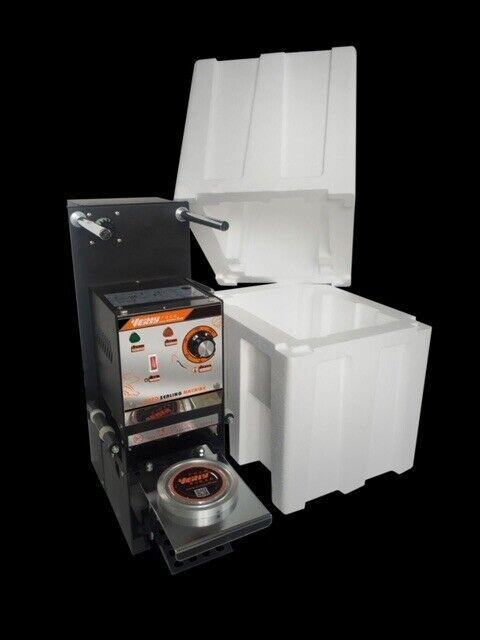 SEMI-AUTOMATIC BUBBLE TEA CUP SEALING MACHINE JUICE CUP SEALER