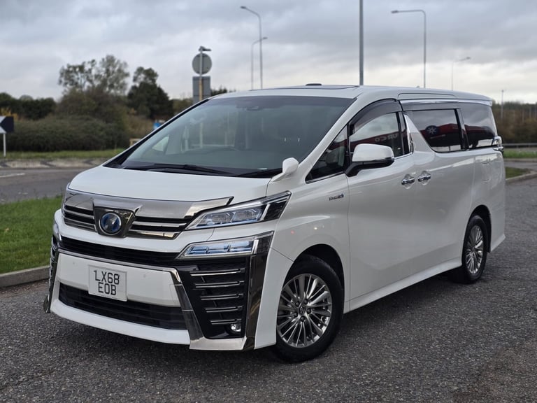 2018 Toyota Vellfire HYBRID 2.5 E-four 8 Seaters Euro 6  MPV Petrol/Hybrid Automatic