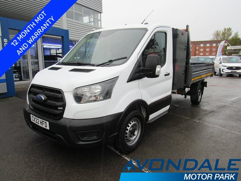 2022 Ford Transit 350 EcoBlue Leader L3 LWB TIPPER WITH TOOL POD EURO 6 2.0 2dr Chassis Cab M Cha...