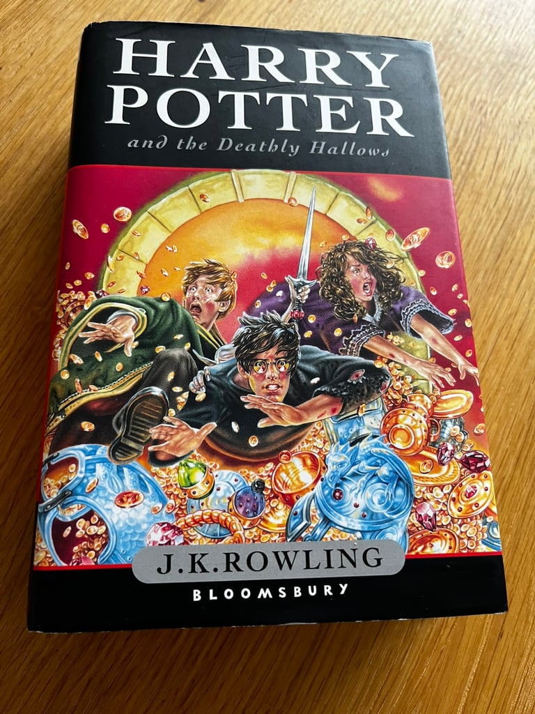 image for Harry Potter & the deathly Hallows FIRST EDITION hardback 