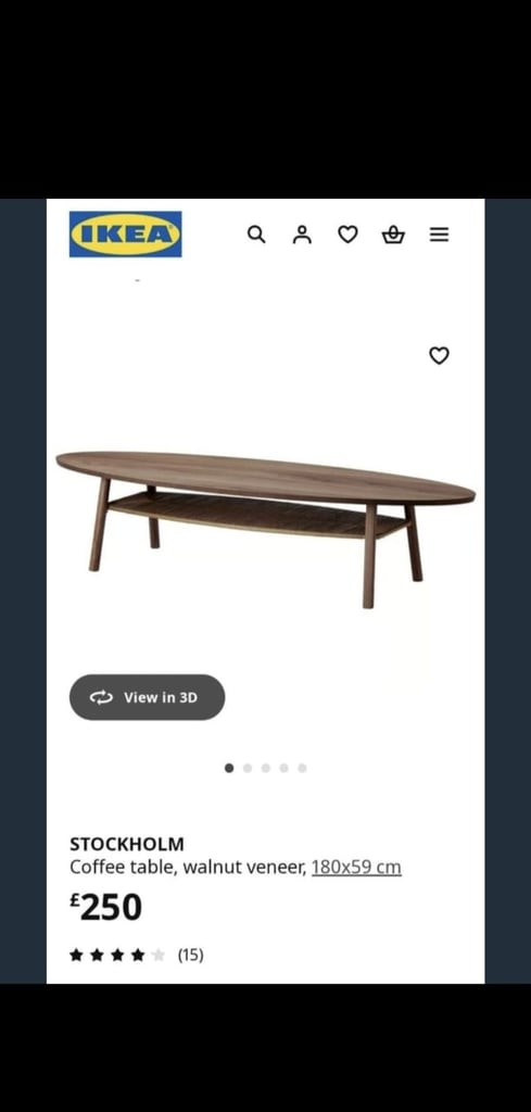 IKEA coffee table 