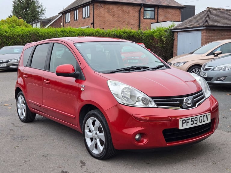 2010 Nissan Note 1.4 Note N-Tec 5dr MPV Petrol Manual