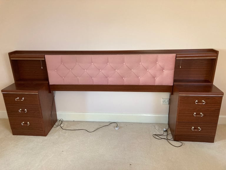 image for Headboard & Bedside Cabinets