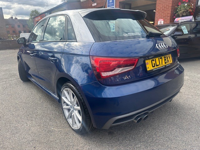 2017 Audi A1 2017 17-Reg Audi A1 1.4 TFSI S Line 5dr,84,000 Miles,FSH,SAT NAV,PETROL!! HATCHBACK ...