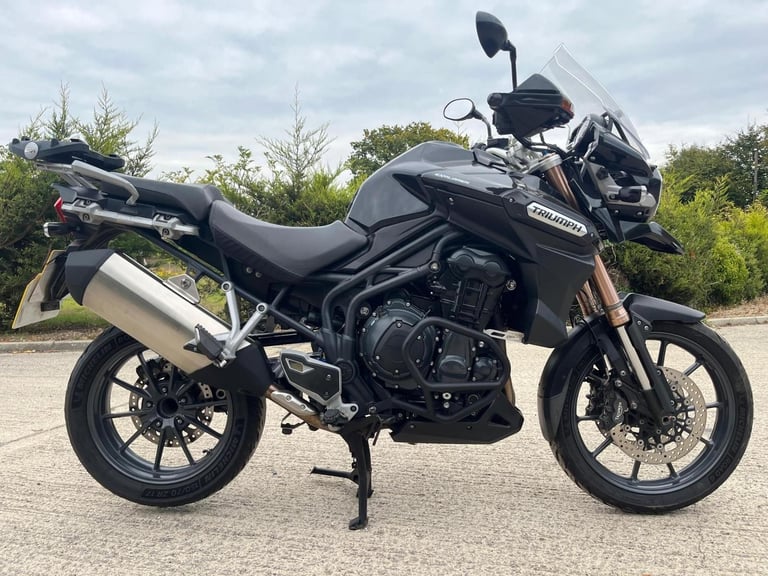 2013 13 TRIUMPH EXPLORER 1215 BLACK TIGER 1200 ADVENTURE TOURER 