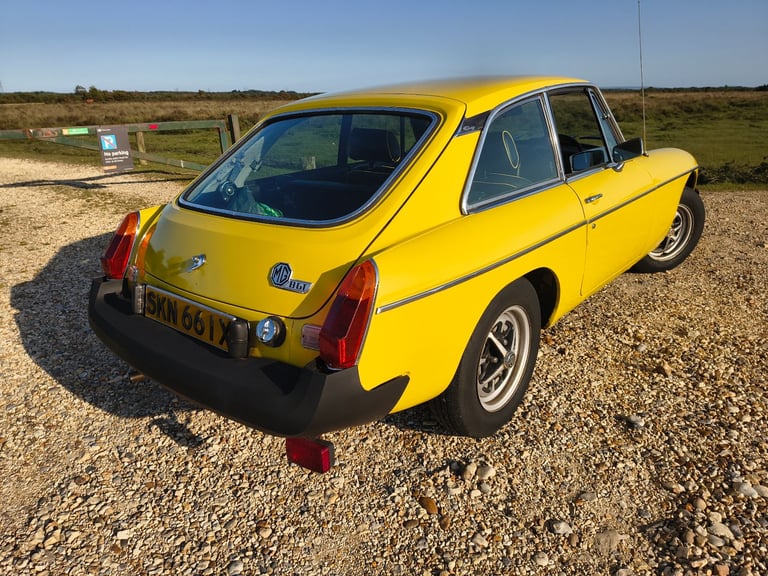 MGB GT Overdrive 1981