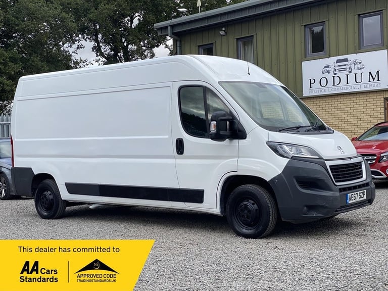 2017 Peugeot Boxer 2.0 BlueHDi 335 Professional L3 H2 Euro 6 5dr PANEL VAN Diesel Manual