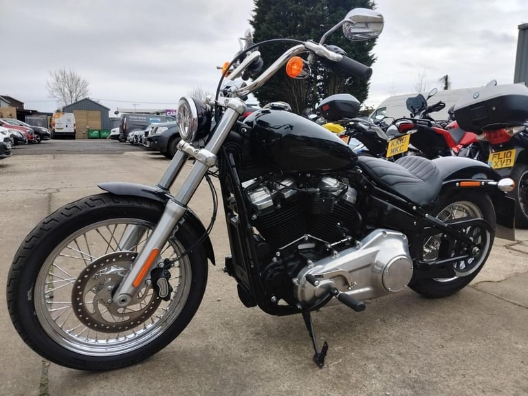 2021 21 HARLEY DAVIDSON FXST SOFTAIL STANDARD 1745 CUSTOM CRUISER BLACK- INC VAT