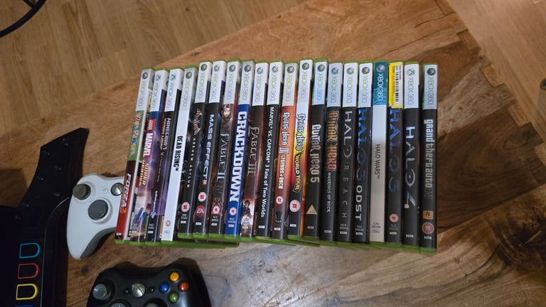 Xbox 360 plus 20 games 