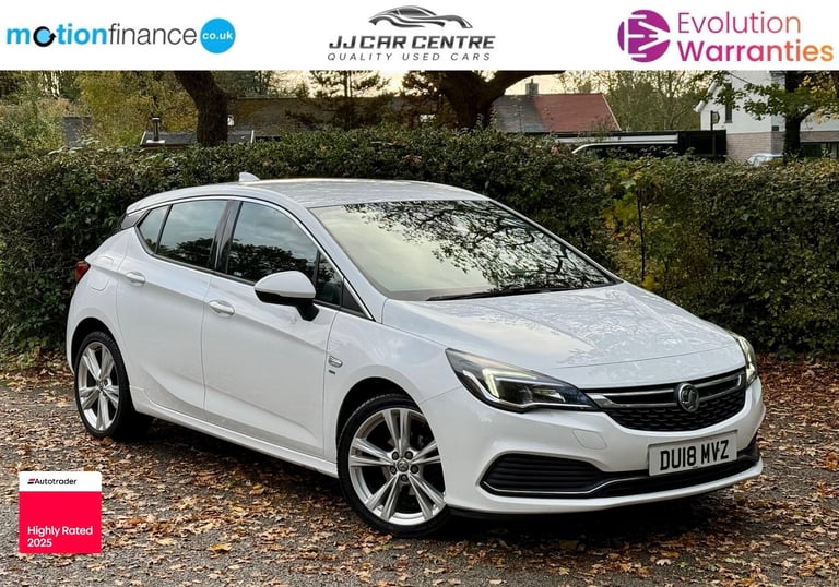 2018 Vauxhall Astra 1.4i Turbo SRi VX Line Nav Auto Euro 6 (s/s) 5dr HATCHBACK Petrol Automatic
