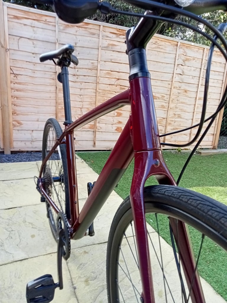Trek FX3 Aluminium Hybrid Bike.