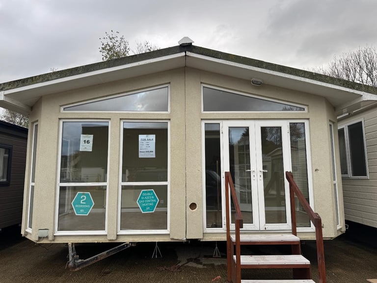 Roughcast Residential Lodge - Bath, Ensuite, DG, CH- Offsite Sale for Own Land