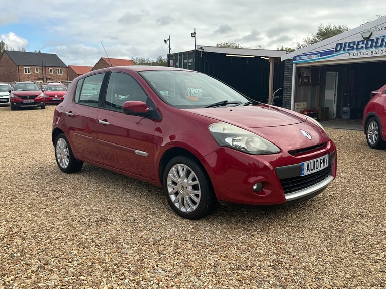 2010 Renault Clio 1.5 dCi 86 Dynamique TomTom 5dr HATCHBACK Diesel Manual