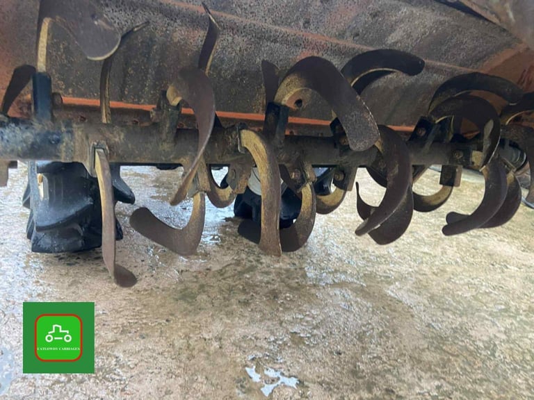 KUBOTA B1400 4X4 COMPACT TRACTOR & ROTOVATOR ALL WORKING WELL SEE VIDEO