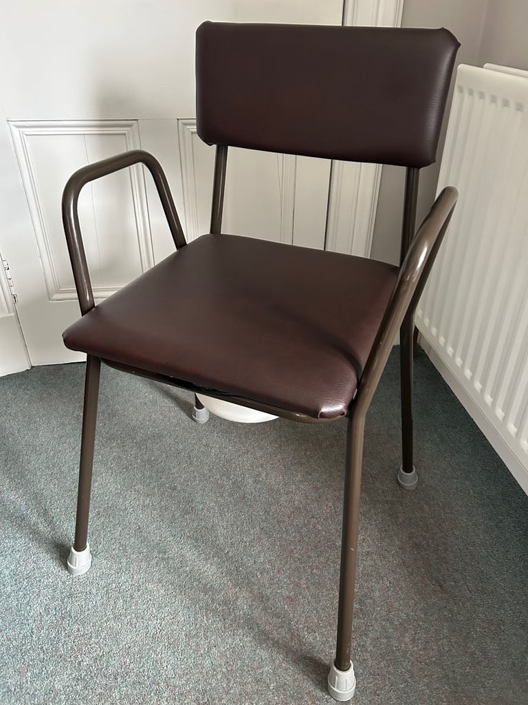 image for Commode chair with non slip feet
