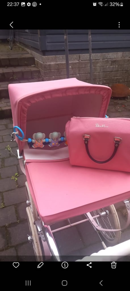 Sivercross dolls pram for sale 