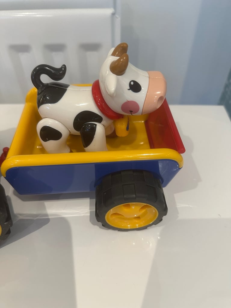 Vintage (2007) TOLO FIRST FRIENDS Tractor and Trailer - Age 1-5