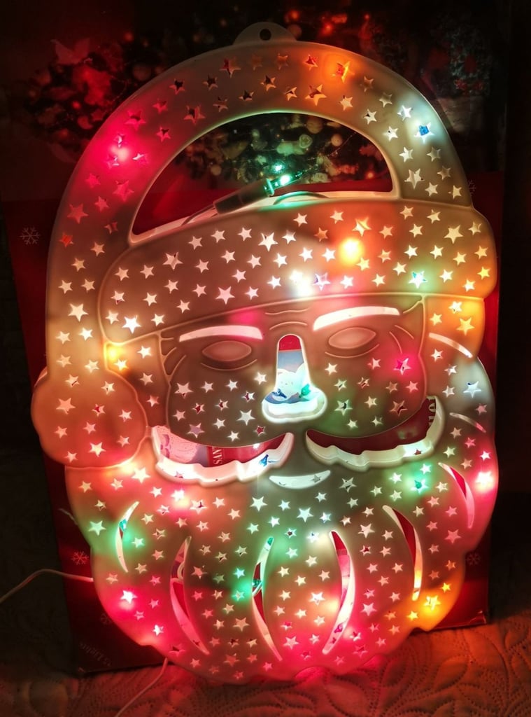 Christmas Window Double Sided Silhouette Lights - 7 Different/Mains Operated