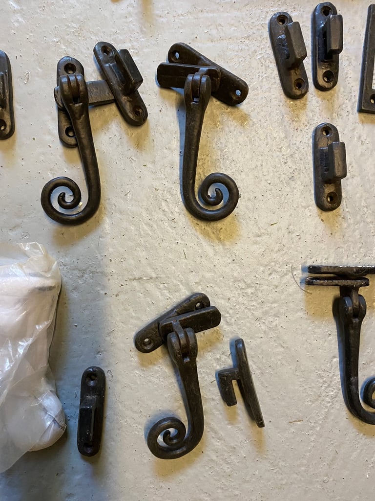 Old cottage style window hardware 