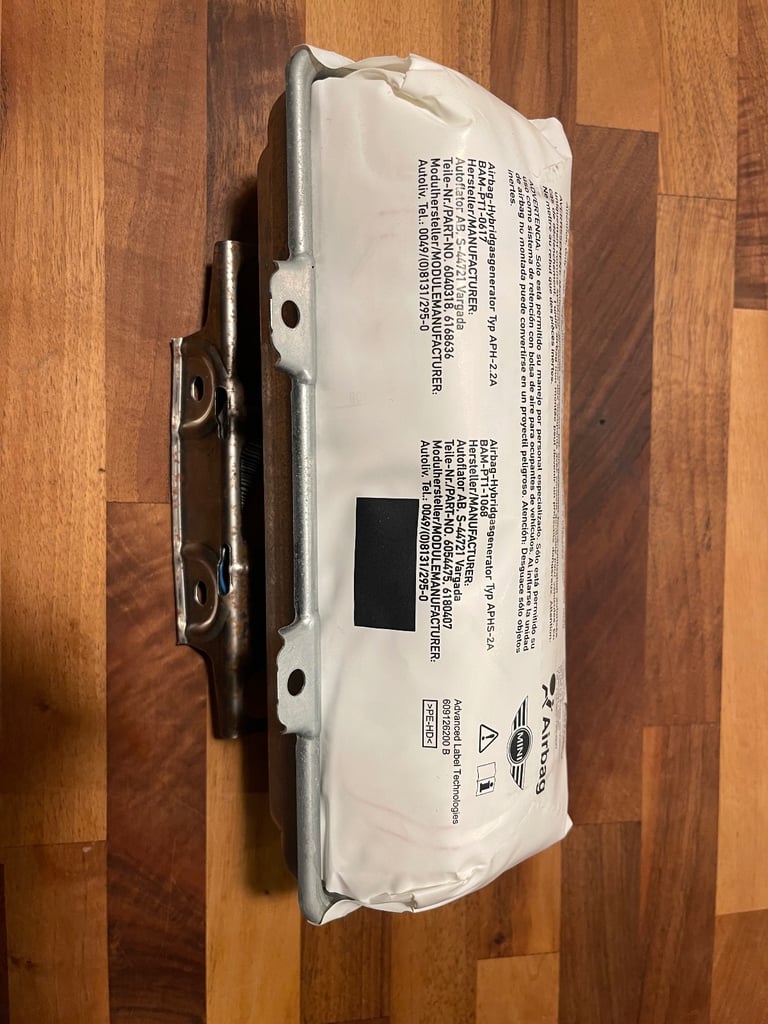 Mini Cooper S R60 R61 countryman passenger airbag 