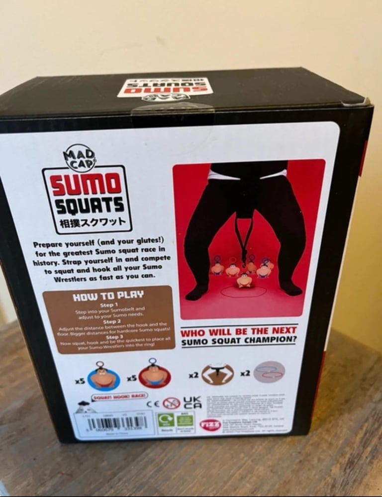 Sumo Squats Party Game (New)