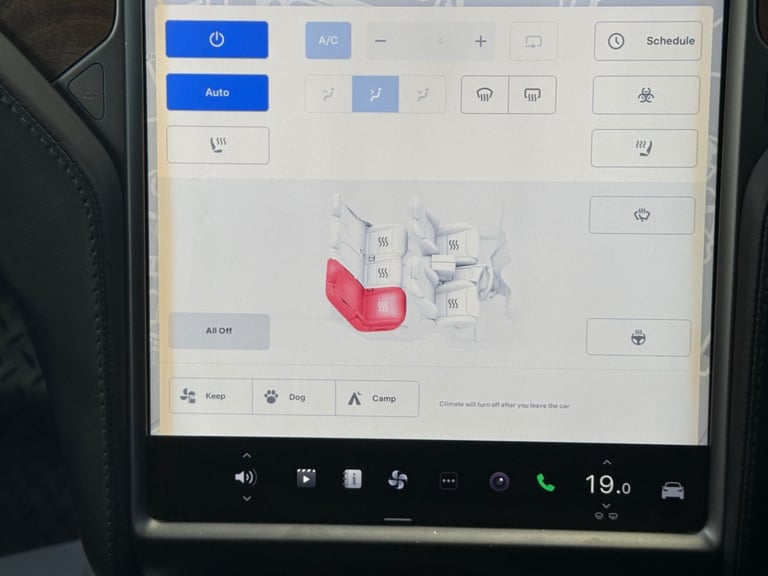 2019 Tesla Model X 75D (DUAL MOTOR) SUV ELECTRIC AUTO 4WDE, 45000 MILES, 1 OWNER. HATCHBACK Elect...